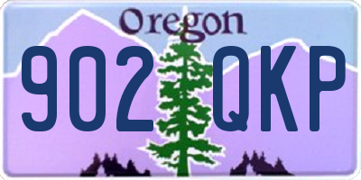 OR license plate 902QKP