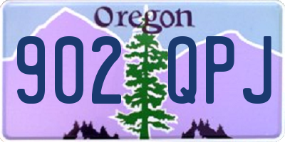 OR license plate 902QPJ
