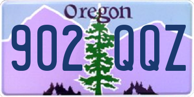 OR license plate 902QQZ