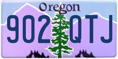 OR license plate 902QTJ