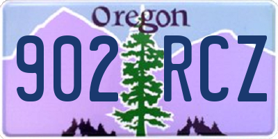 OR license plate 902RCZ