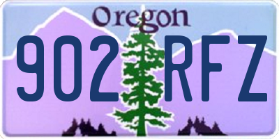 OR license plate 902RFZ