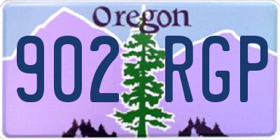 OR license plate 902RGP