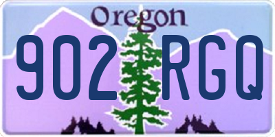 OR license plate 902RGQ