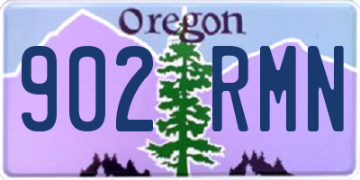 OR license plate 902RMN