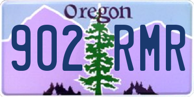 OR license plate 902RMR