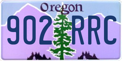 OR license plate 902RRC