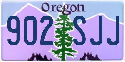 OR license plate 902SJJ