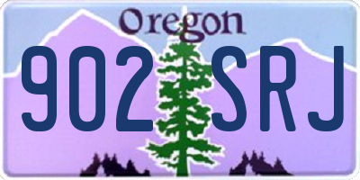 OR license plate 902SRJ