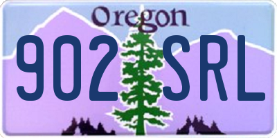 OR license plate 902SRL