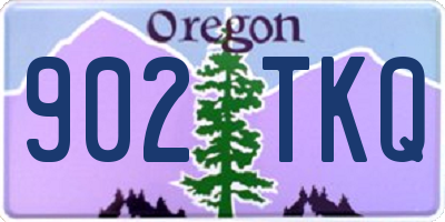 OR license plate 902TKQ