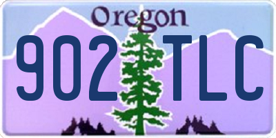 OR license plate 902TLC