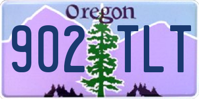 OR license plate 902TLT