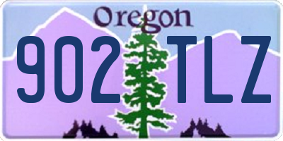 OR license plate 902TLZ