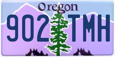 OR license plate 902TMH