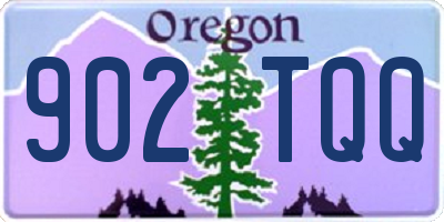 OR license plate 902TQQ