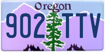OR license plate 902TTV