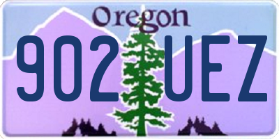 OR license plate 902UEZ