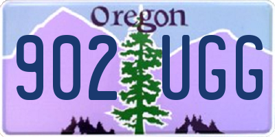 OR license plate 902UGG