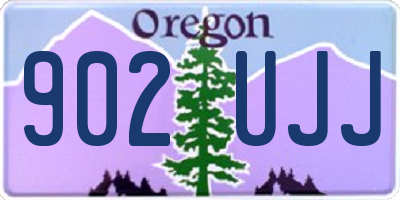 OR license plate 902UJJ