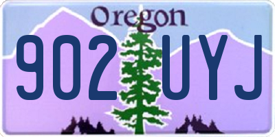 OR license plate 902UYJ