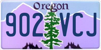 OR license plate 902VCJ