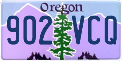 OR license plate 902VCQ