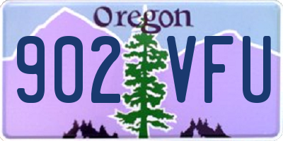 OR license plate 902VFU