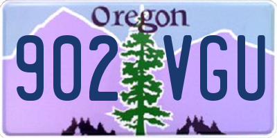 OR license plate 902VGU