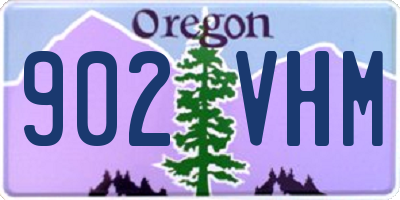 OR license plate 902VHM