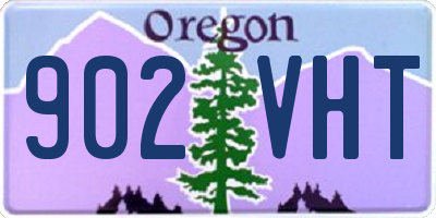 OR license plate 902VHT