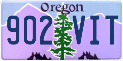 OR license plate 902VIT