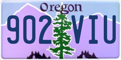 OR license plate 902VIU