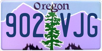 OR license plate 902VJG