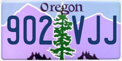 OR license plate 902VJJ