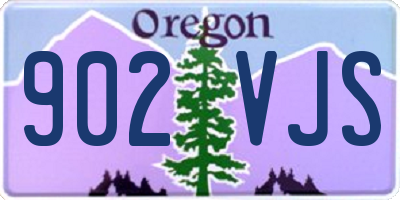 OR license plate 902VJS