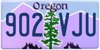 OR license plate 902VJU