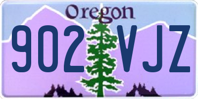 OR license plate 902VJZ