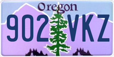 OR license plate 902VKZ