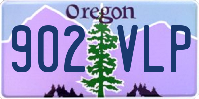 OR license plate 902VLP