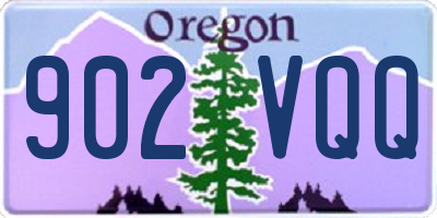 OR license plate 902VQQ