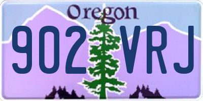 OR license plate 902VRJ