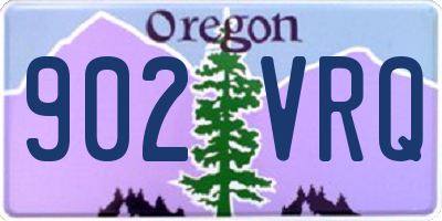 OR license plate 902VRQ