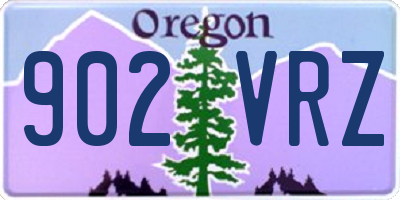 OR license plate 902VRZ