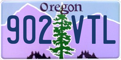 OR license plate 902VTL