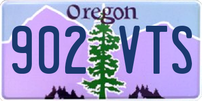 OR license plate 902VTS