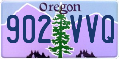 OR license plate 902VVQ