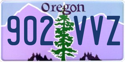 OR license plate 902VVZ