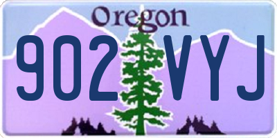 OR license plate 902VYJ