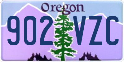 OR license plate 902VZC